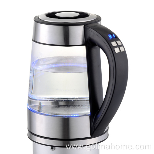 Wholesale Cheap 1.7l Stainless Steel Glass Kettle